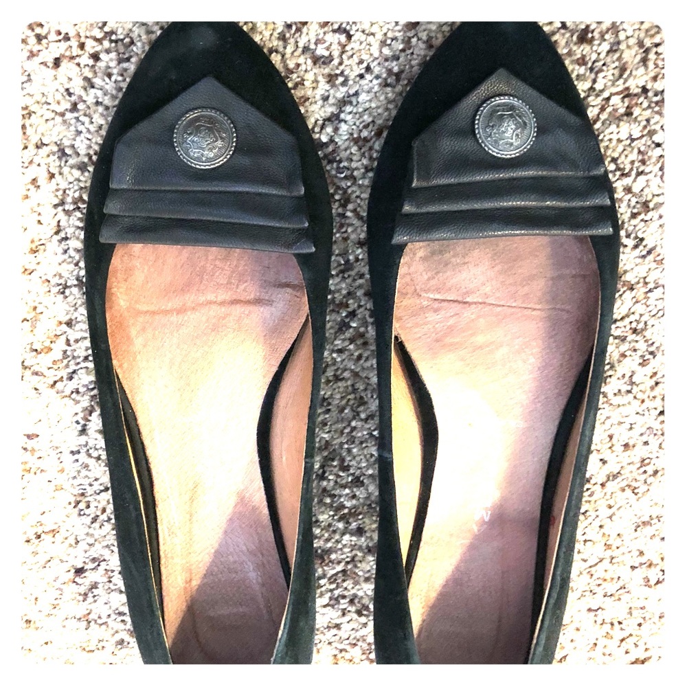 Jeffrey Campbell suede flats